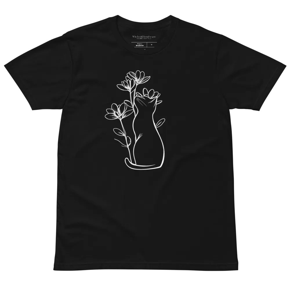 Sedum Cat Supreme Comfort Crew Neck T-Shirt product image (4)