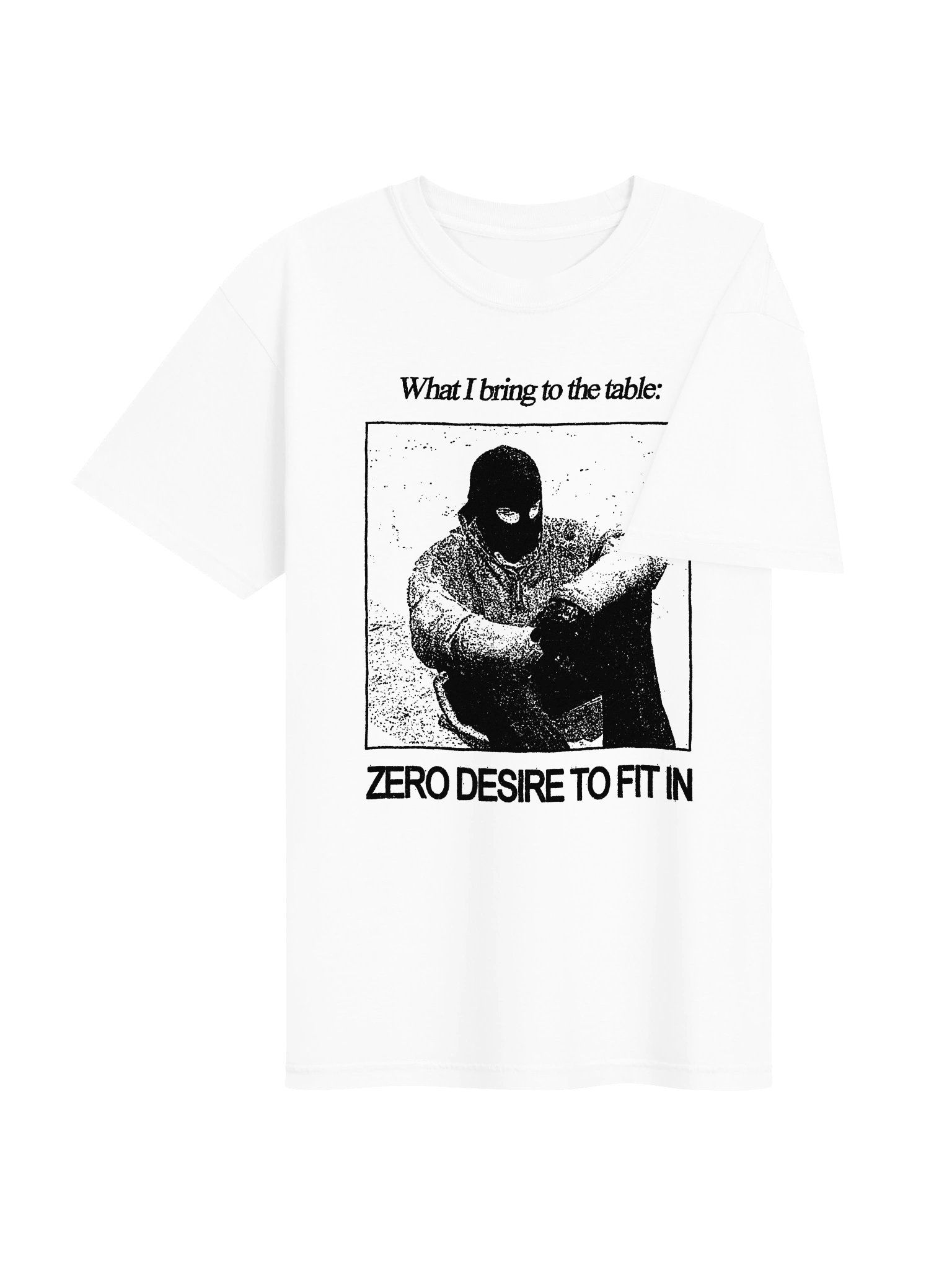 ZERO DESIRE (TABLE) T-SHIRT product image (4)