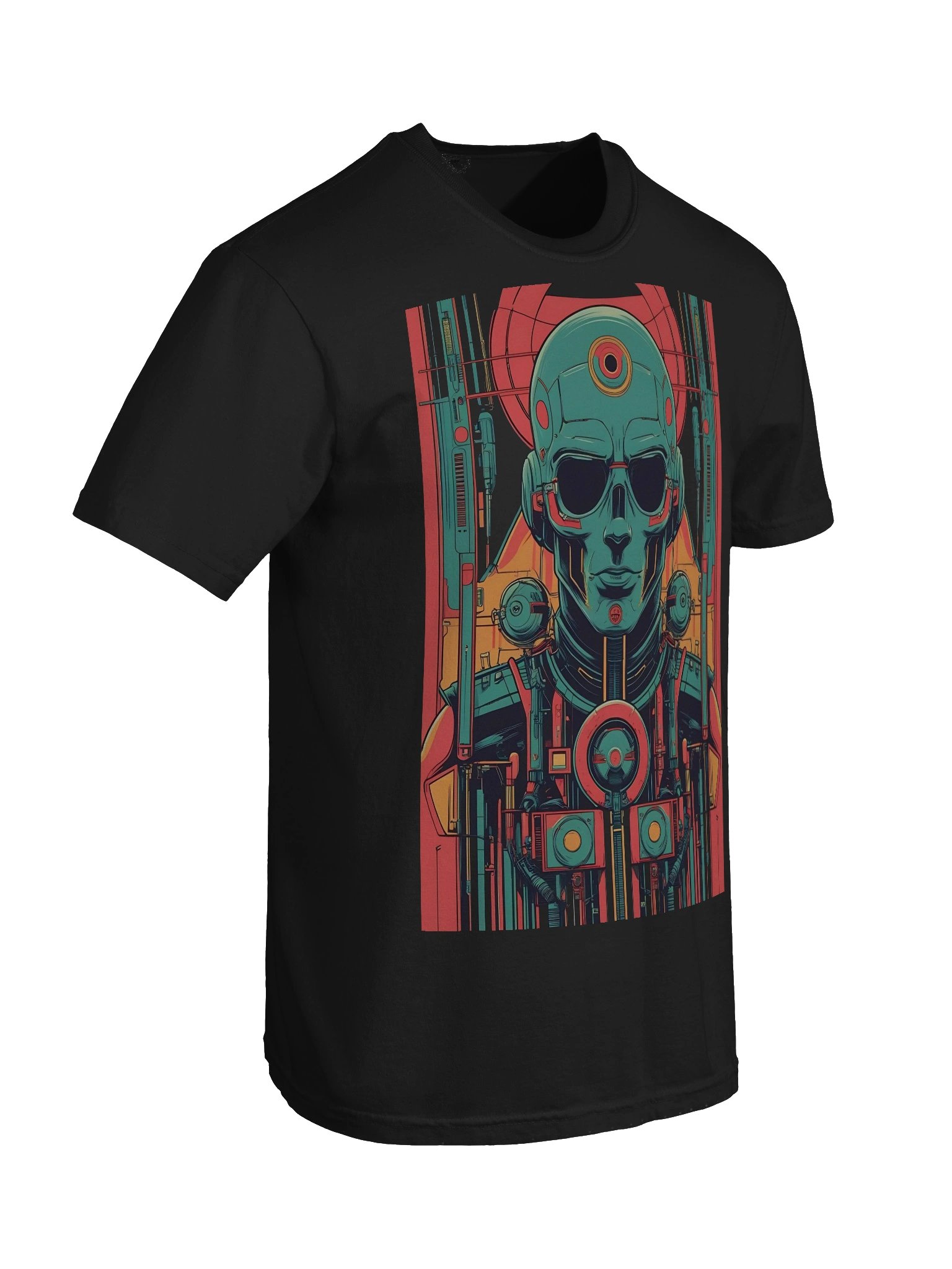 Retro Cyborg Prophet Heavyweight T-Shirt product image (4)