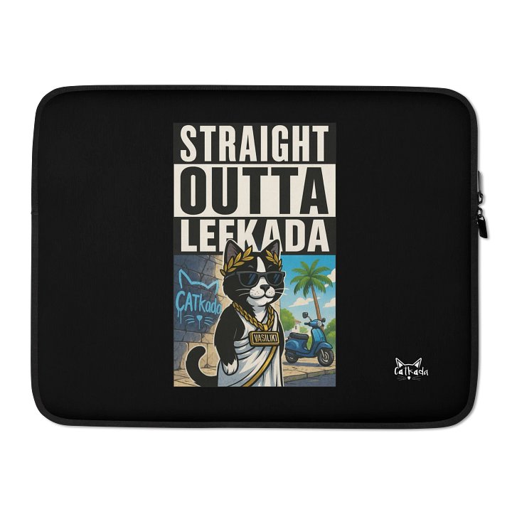 STRAIGHT OUTTA LEFKADA LAPTOP CASE product image (2)