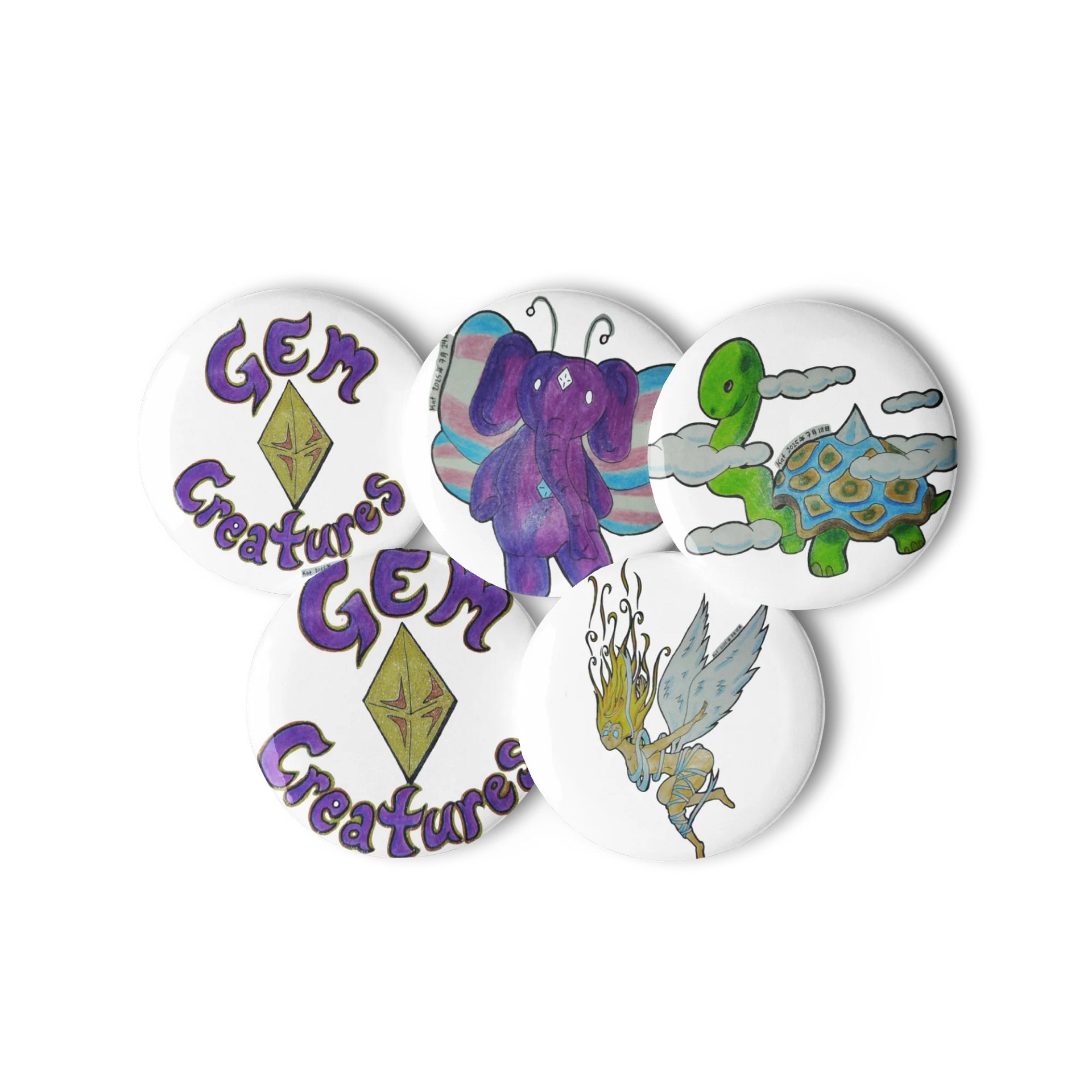 Gem Creature Pins product image (3)