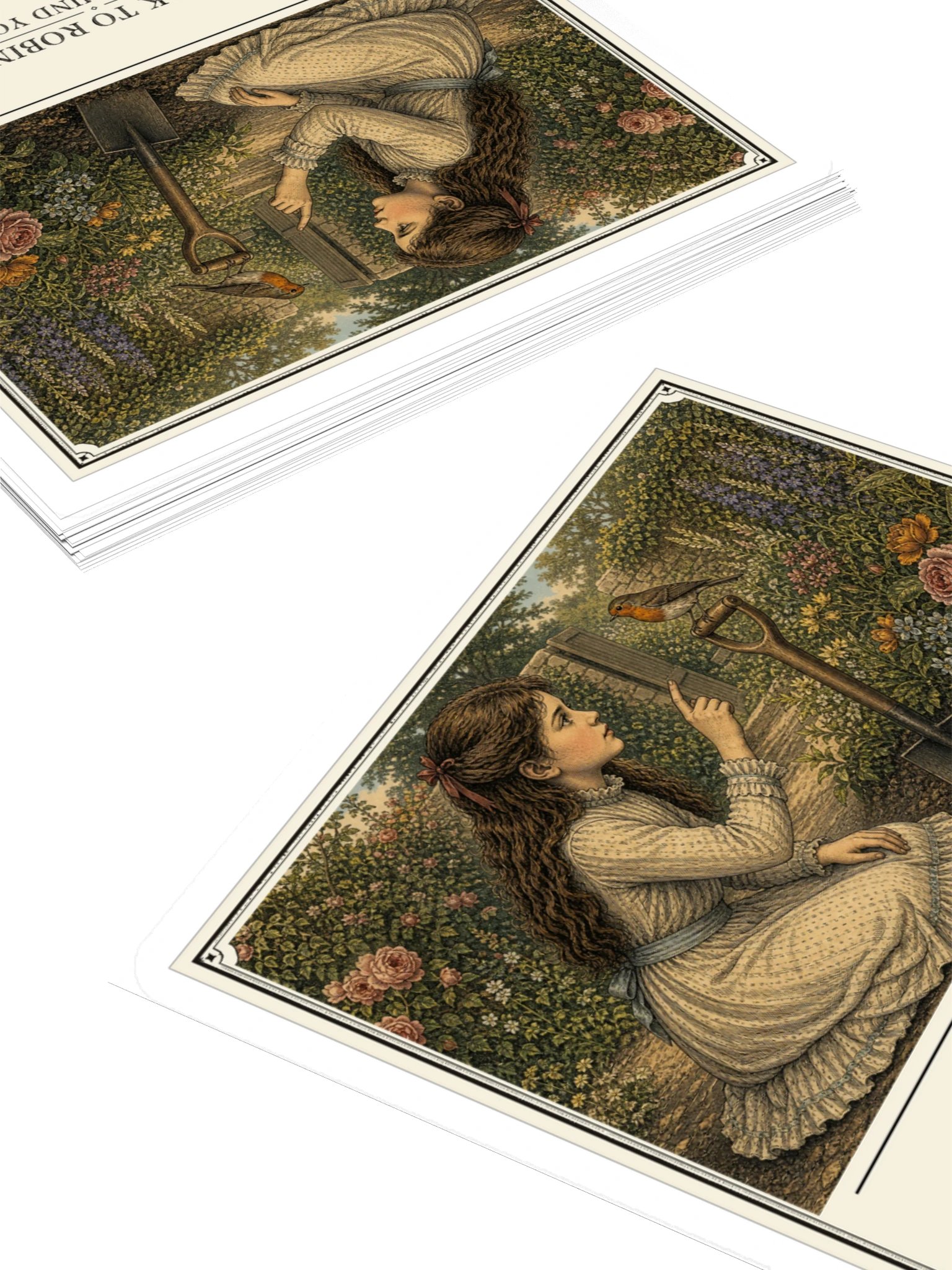Talk Robins They Respect Me Mind Your -- The Secret Garden Sticker product image (4)