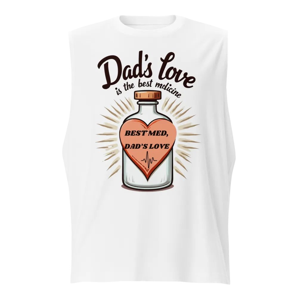Dad's Love Muscle Tank product image (1)
