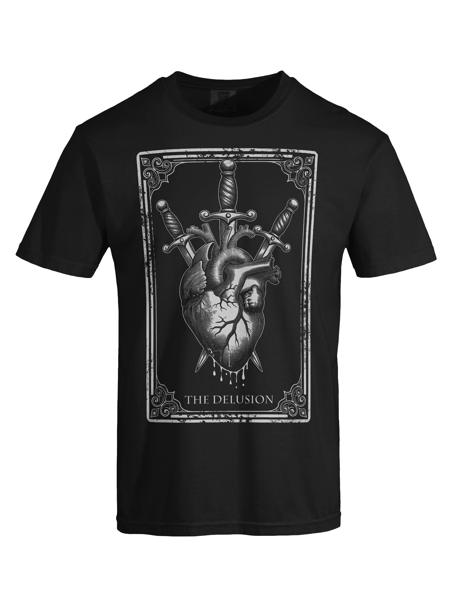 The Delusion // Heavyweight Vintage Graphic Tee product image (5)
