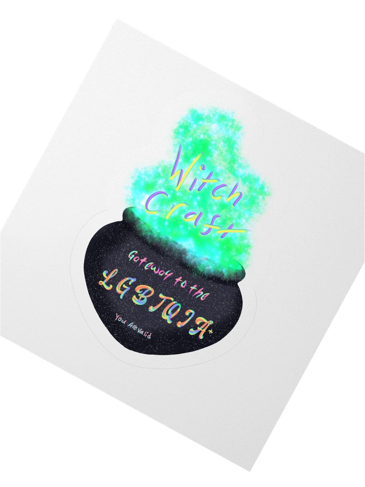 Witchcraft: Gateway to the LGBTQIA+ Sticker product image (6)