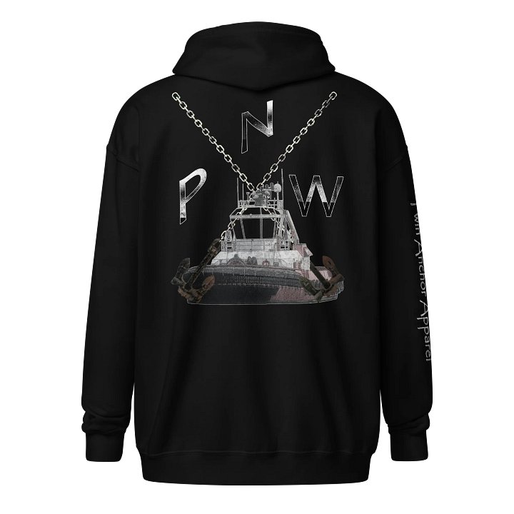 PNW- X Ancher Chain & Tug – Maritime Heritage | Twin Anchor Apparel Fog Harbor Line product image (1)