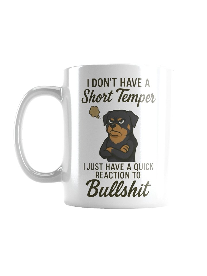 Quick Reaction Rottweiler Mug product image (1)