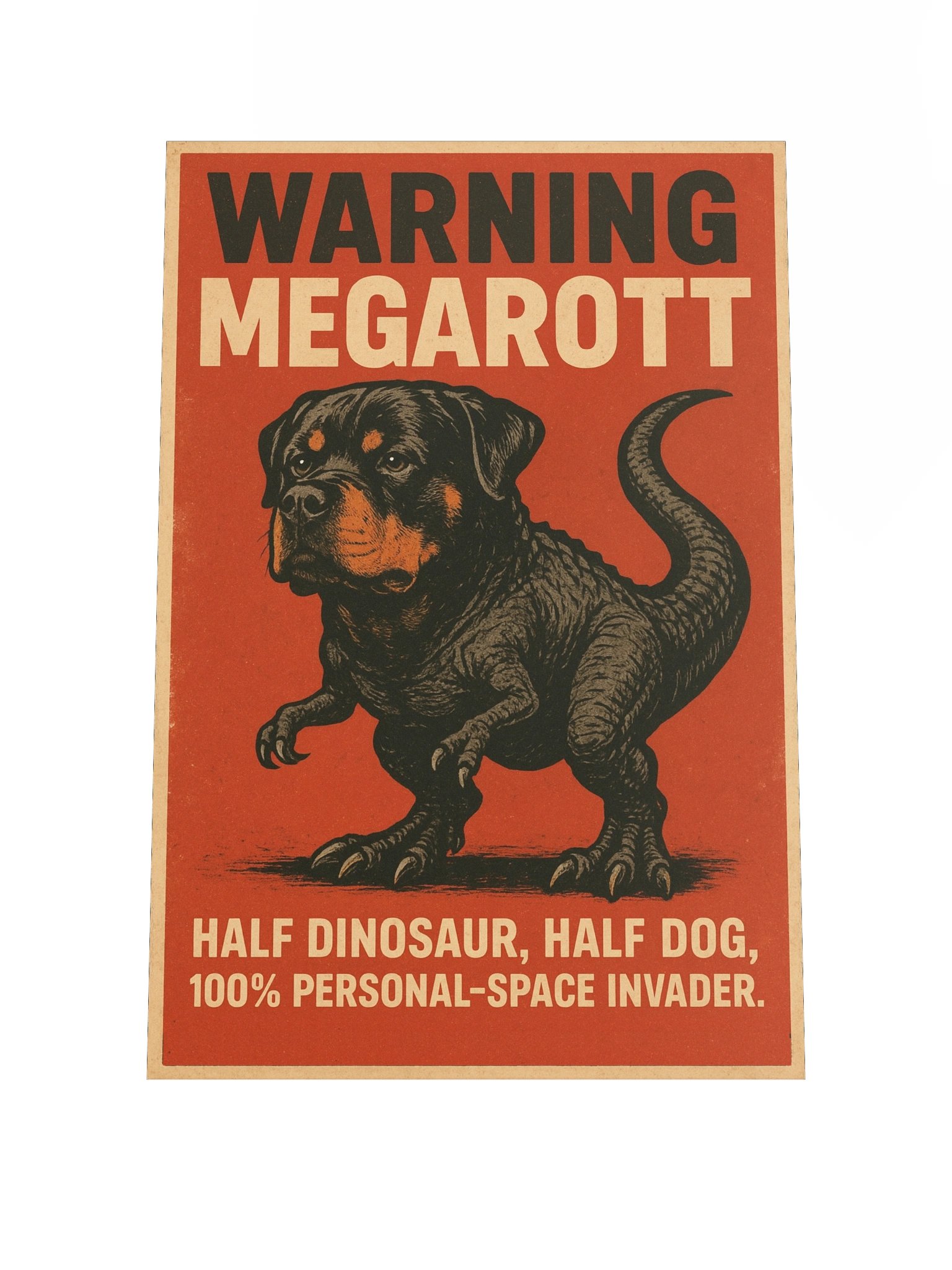 Warning: Megarott Poster product image (3)