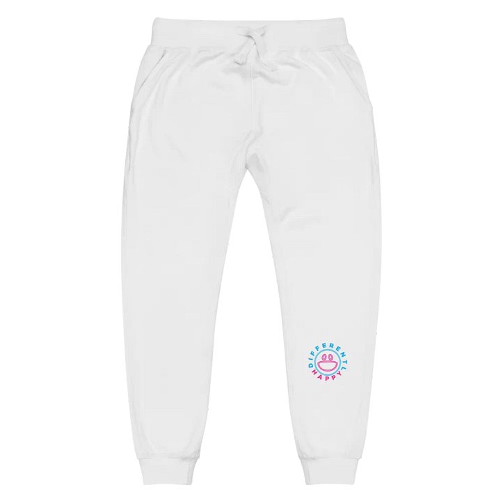 Differently Happy White Sweat pants product image (1)