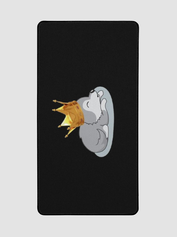 Sleepy Wolf Desk Mat! product image (2)