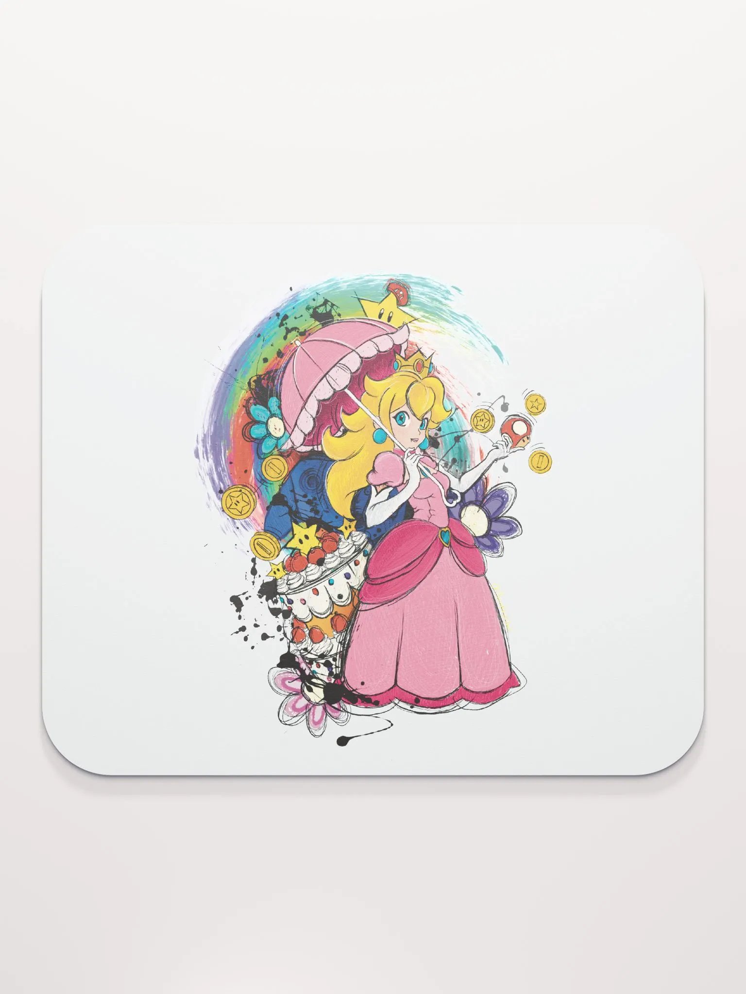 Princess Peach by StephyJ Mouse Pad product image (2)