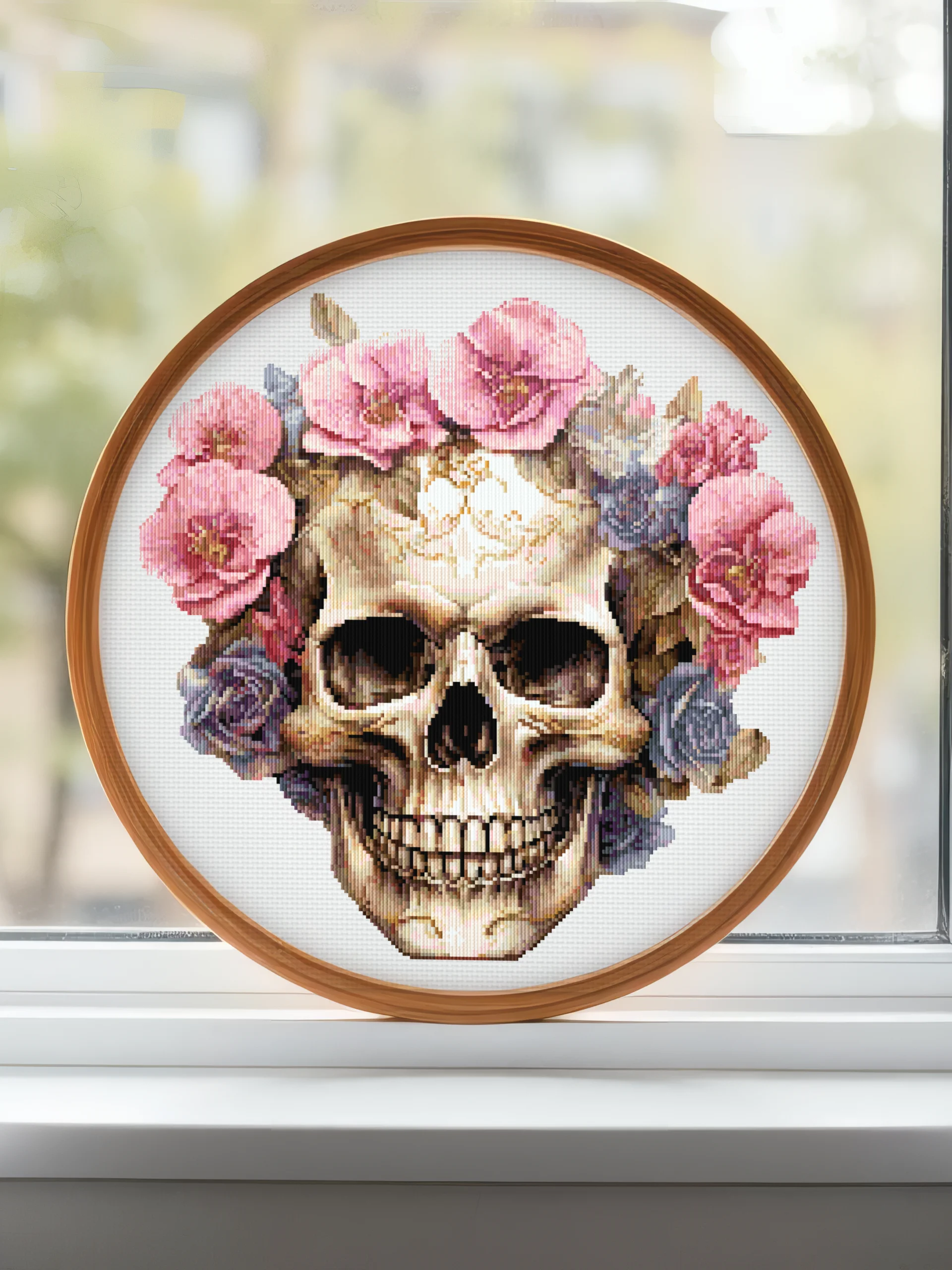 Bloom & Bones Cross Stitch Pattern product image (5)