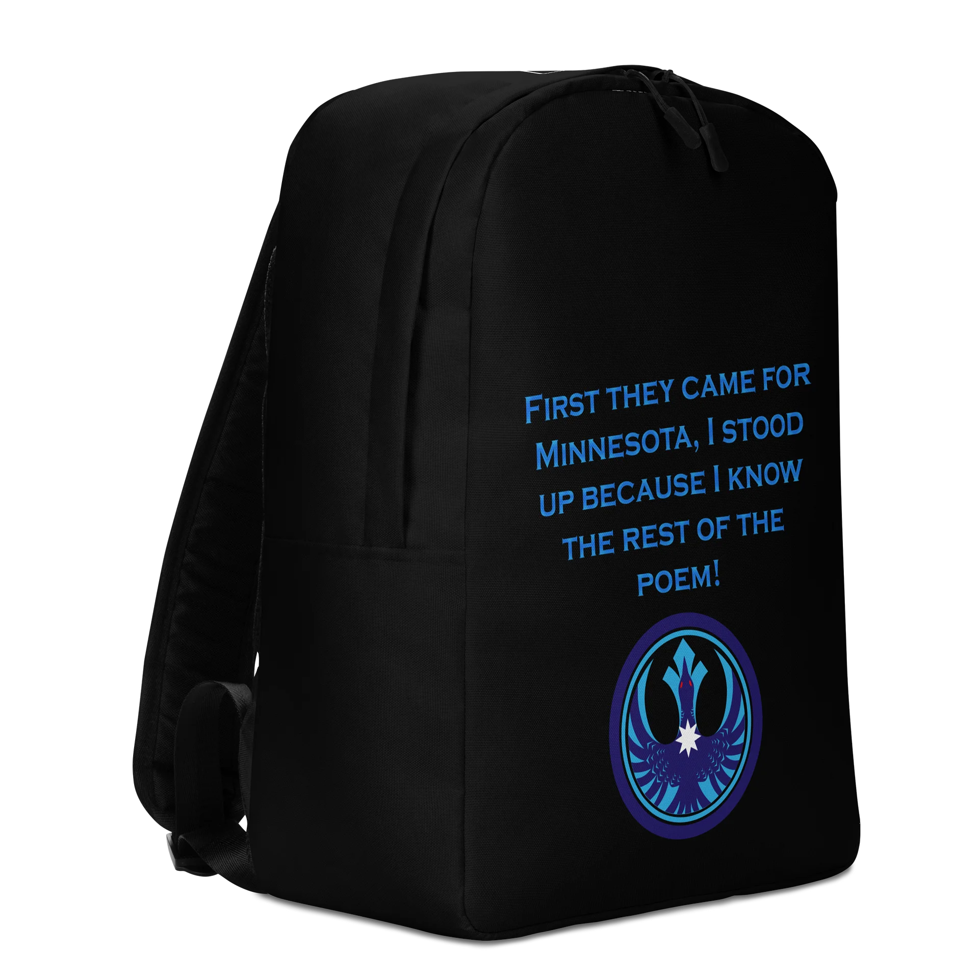 Limited Edition: First they came for Minnesota Backpack product image (3)