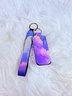 Cloudy Lip Balm Keychain Holder
