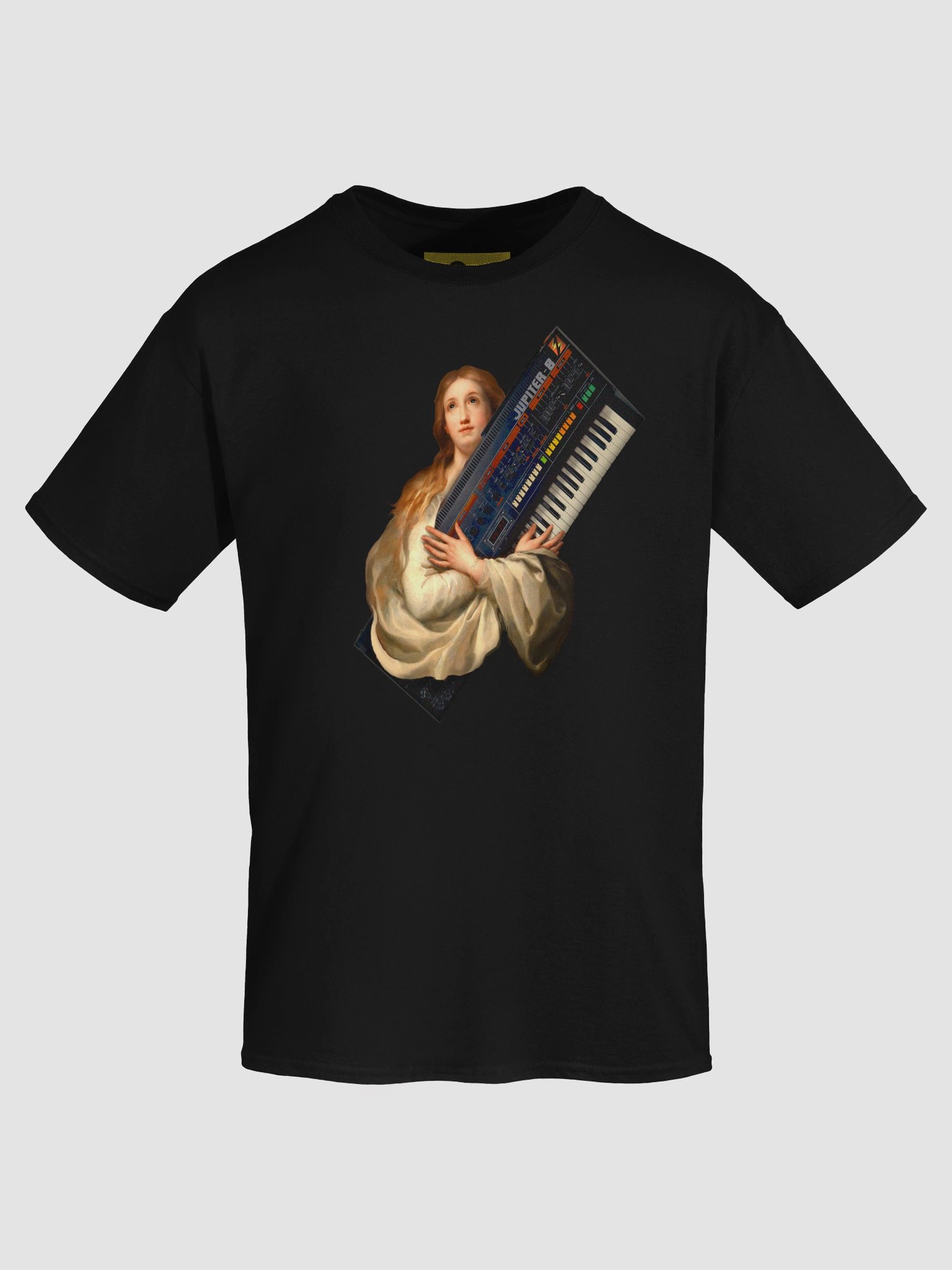 The Immaculate Jupiter Conception (JuPiter 8 Tribute) by Frank Fonik, Techno EDM Unisex t-shirt product image (7)