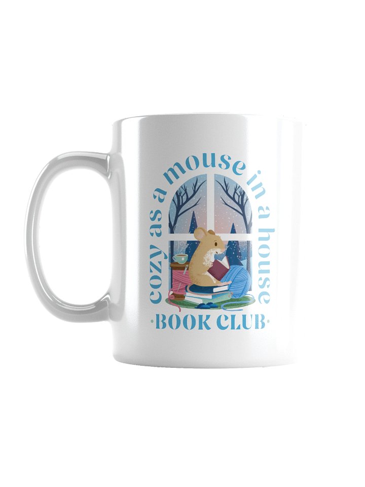 Cozy Mouse Book Club Mug product image (1)