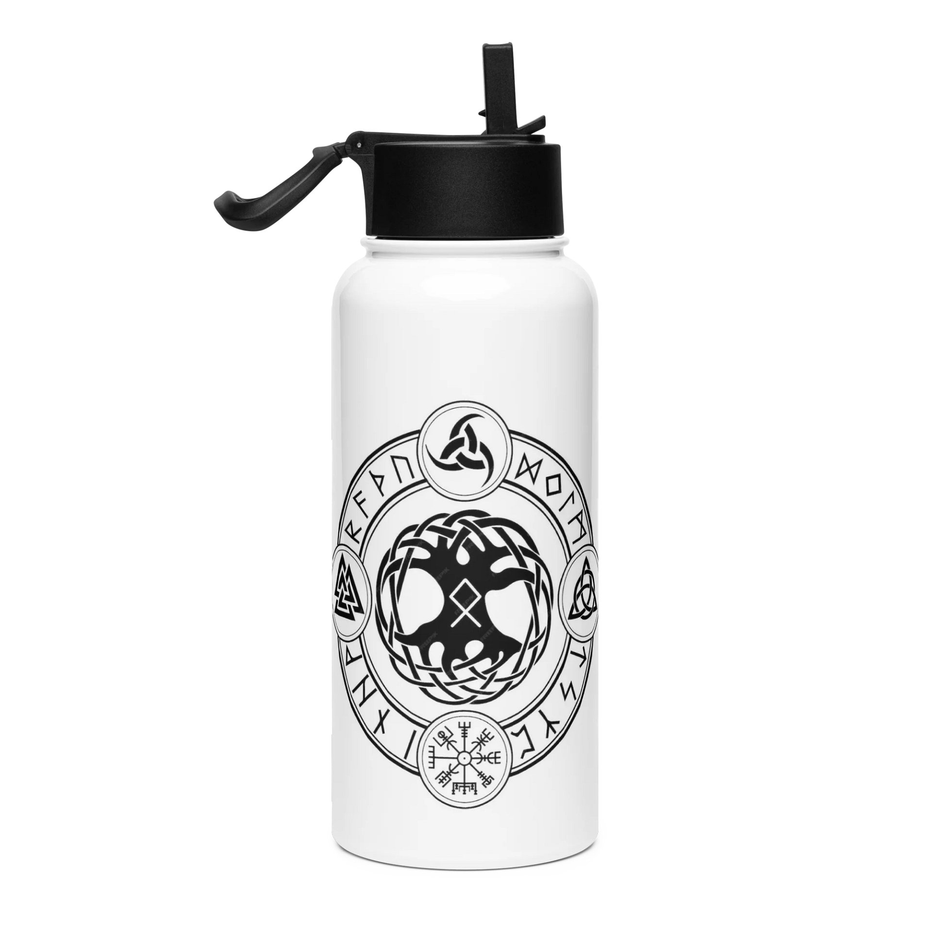 Forged In Valhalla: World Tree & Runes Hydration Bottle product image (4)