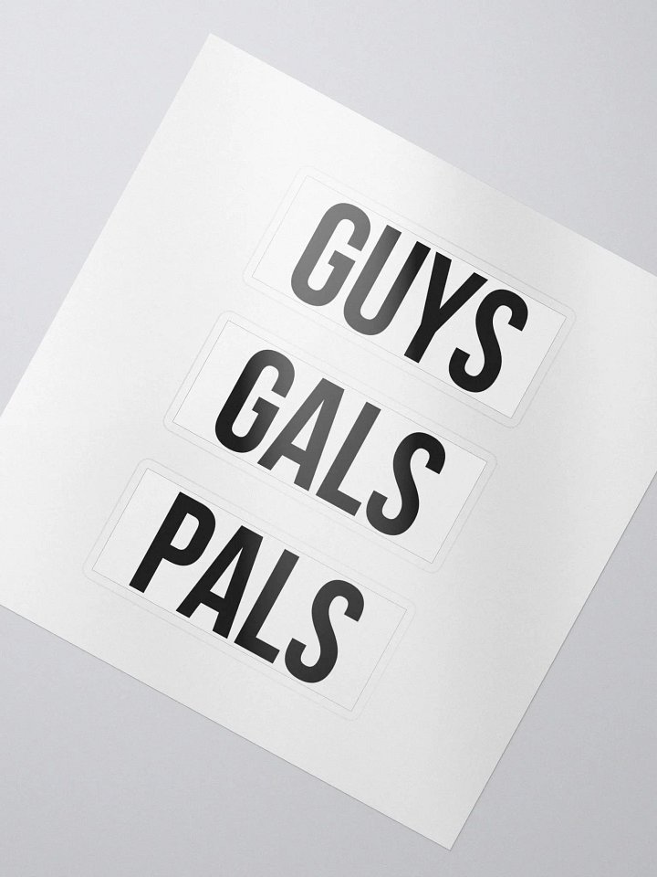 Guys Gals Pals Stickers product image (2)