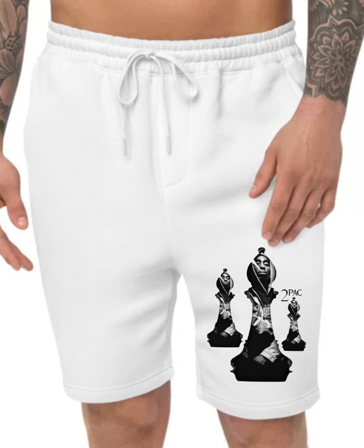 “CHESS, NOT CHECKERS” | 2PAC SHORTS product image (1)