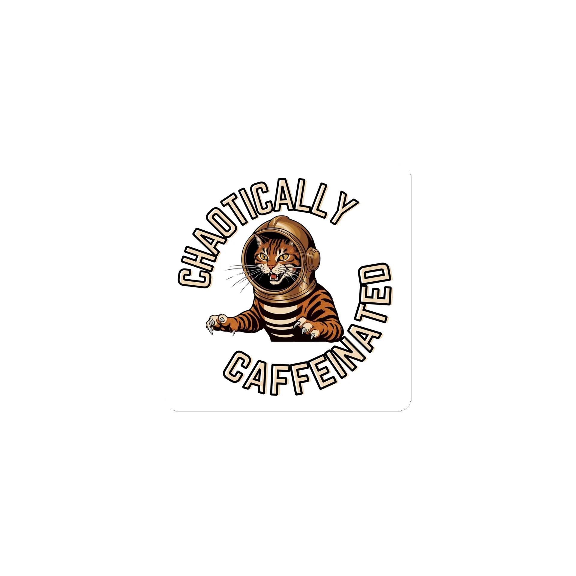 Chaotically Caffeinated Magnet product image (1)