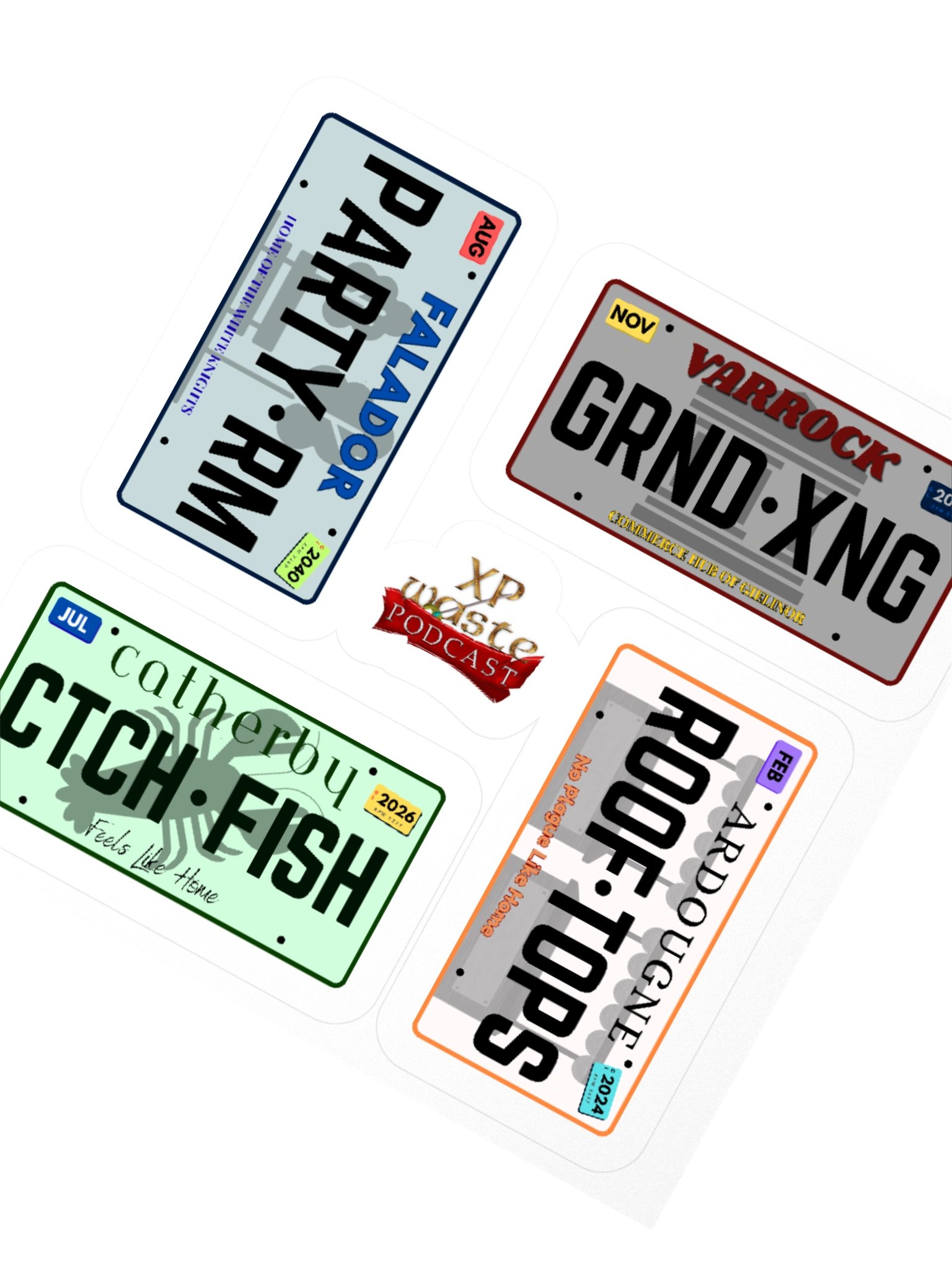 License Plate Stickers product image (4)