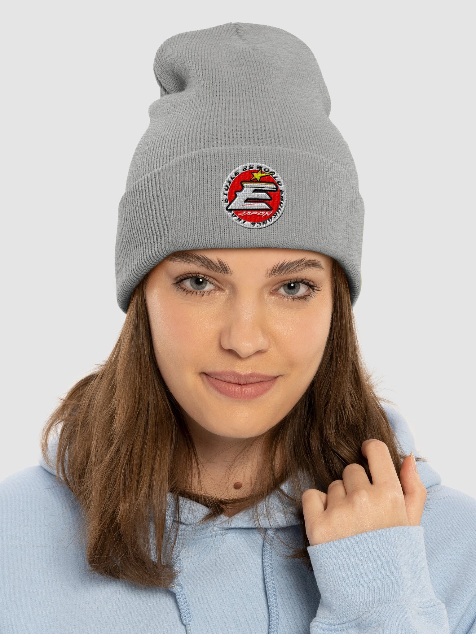 Étoile Crest Beanie — Embroidered/刺繍 product image (3)