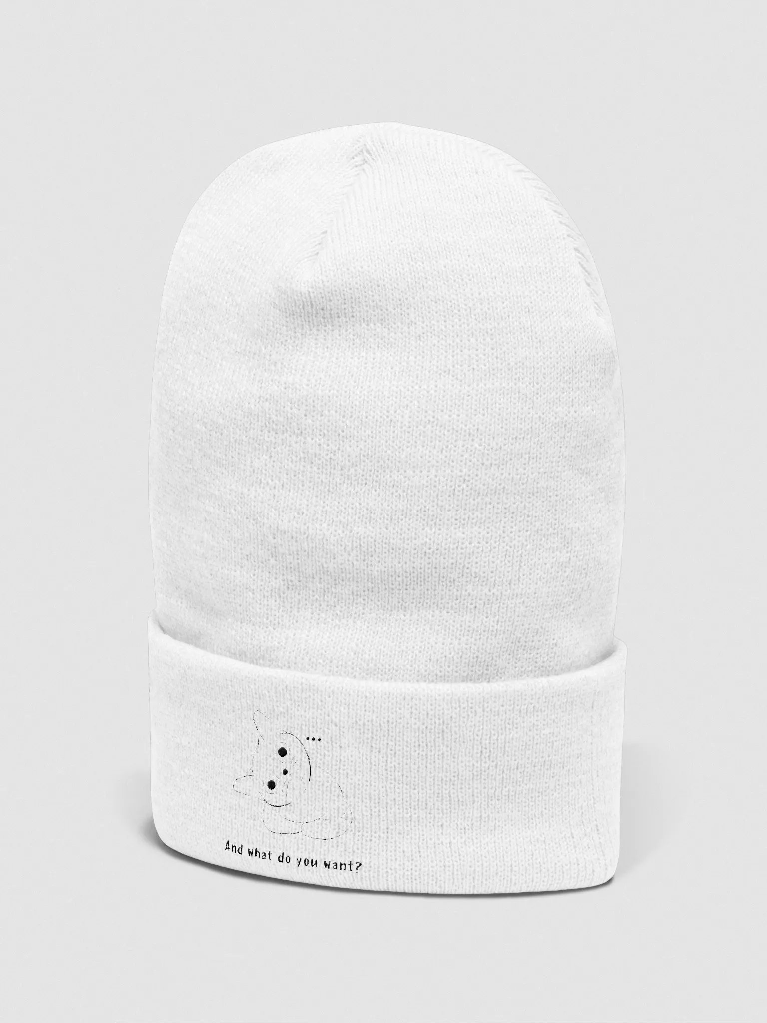 Symmetric Gear Cuffed Beanie product image (2)