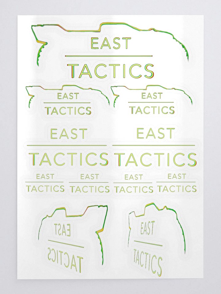 East Tactics Sticker Pack product image (1)