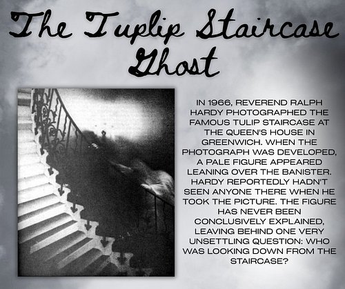 Halloween Ghost Story #2: The mysterious figure on the Tulip Staircase. What do you make of the photograph?

#ghoststory #gho...