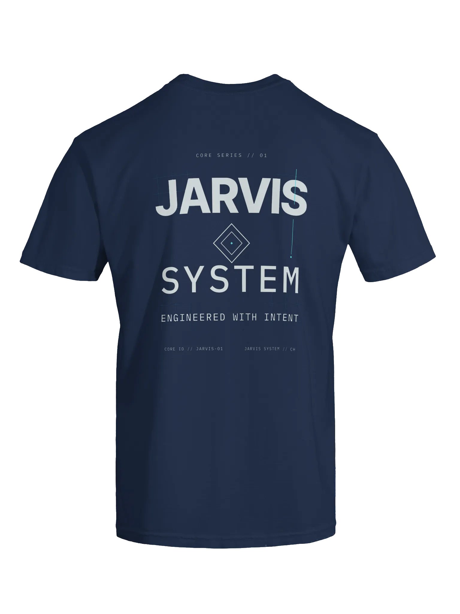 CORE SERIES 01 — ABYSS NAVY Heavyweight T-Shirt product image (7)