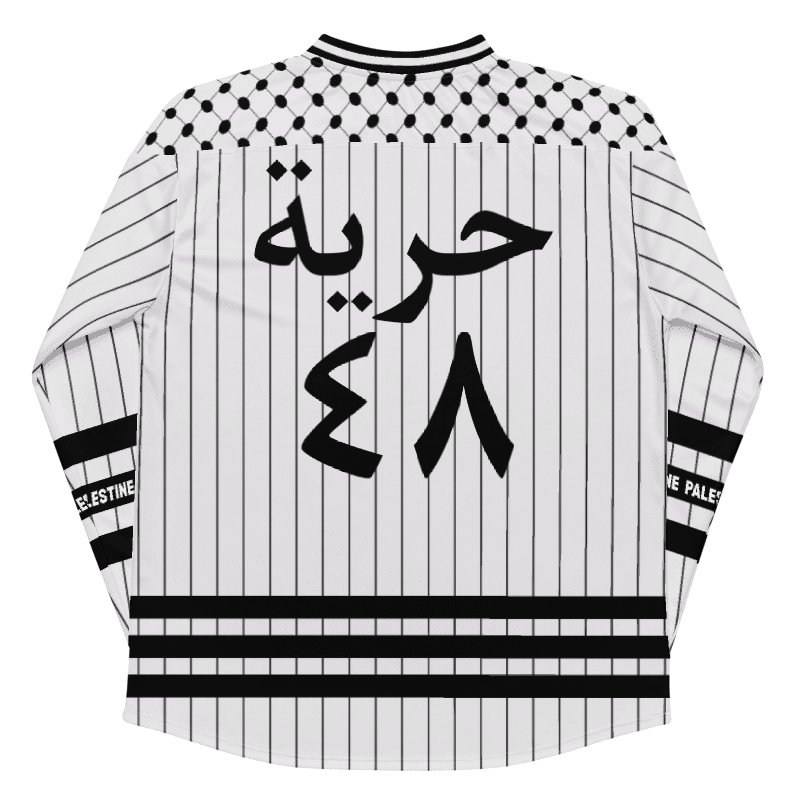 Break The Bars Long Sleeve Palestine Oversized Jersey product image (6)