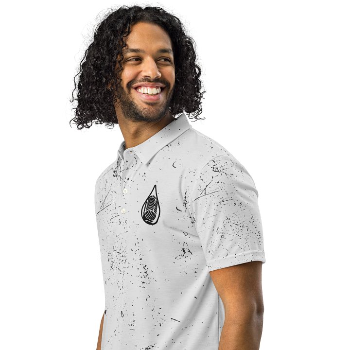 Liquid Music Entertainment x Tomorrow Needs You Sun Performance Polo Speckle product image (2)