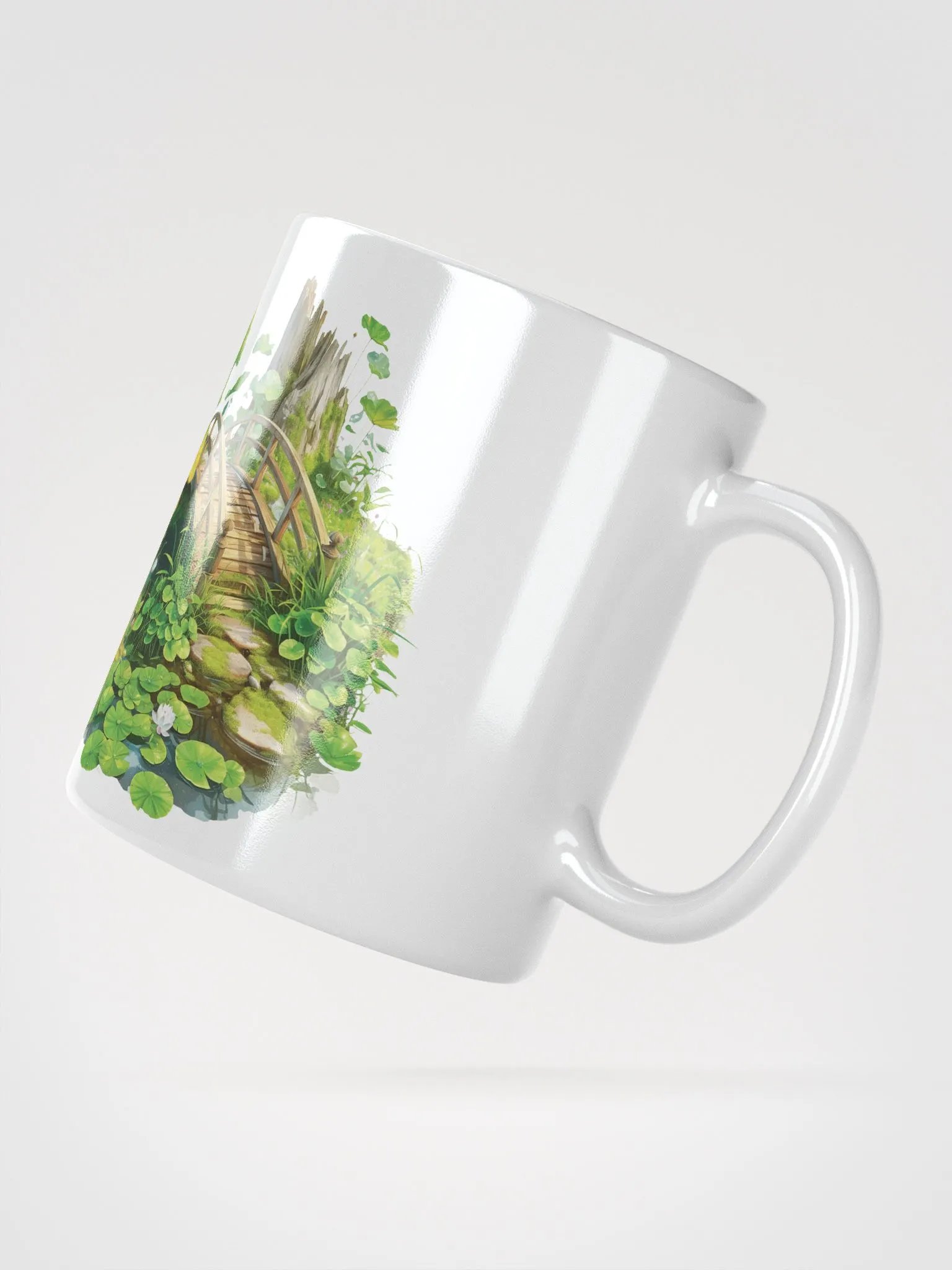 Whimsical Lotus Retreat Mug product image (3)