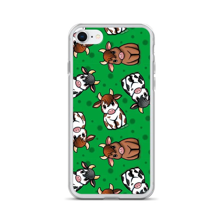 Ditsy Cows iPhone Clear Case product image (1)