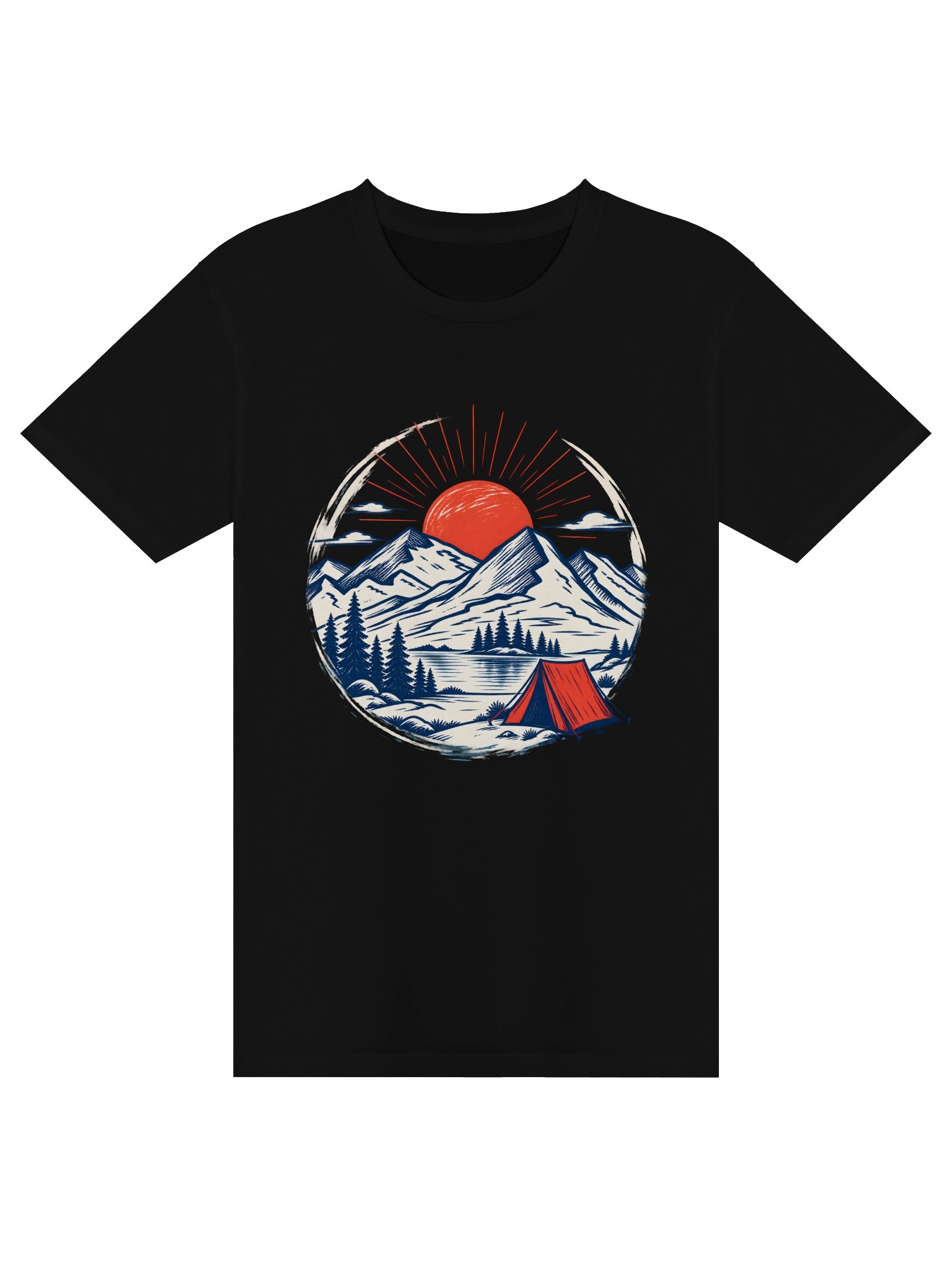 Mountain Sunset Adventure T-shirt product image (6)