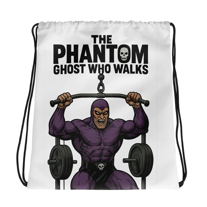 The Ghost Who Walks Power Drawstring Bag product image (1)