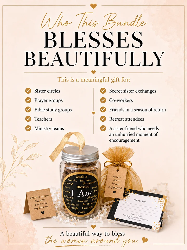 Bless Her Bundle: 10 Keepsake Affirmation Jars product image (2)