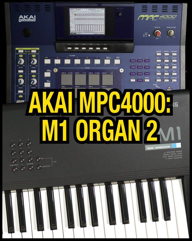 MPC4000: Korg M1 Organ 2 product image (1)