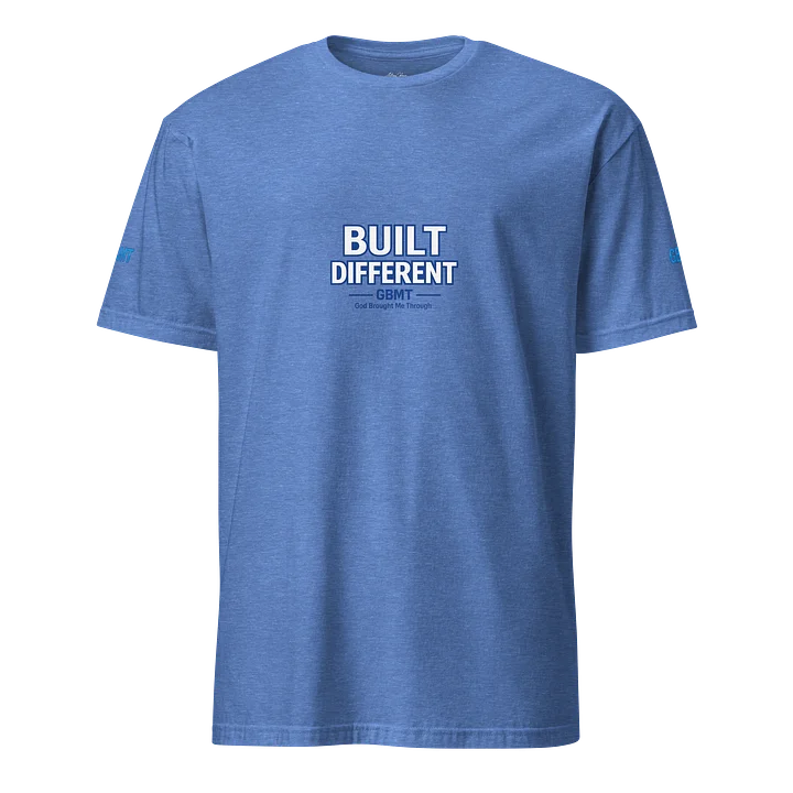 GBMT “Built Different” T-Shirt | God Brought Me Through Collection | Anthony Johnson product image (2)