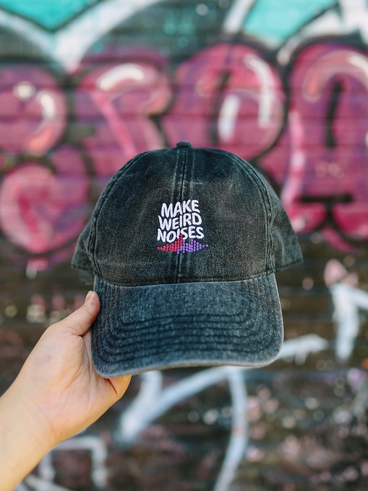 Make Weird Noises Vintage Cap product image (1)