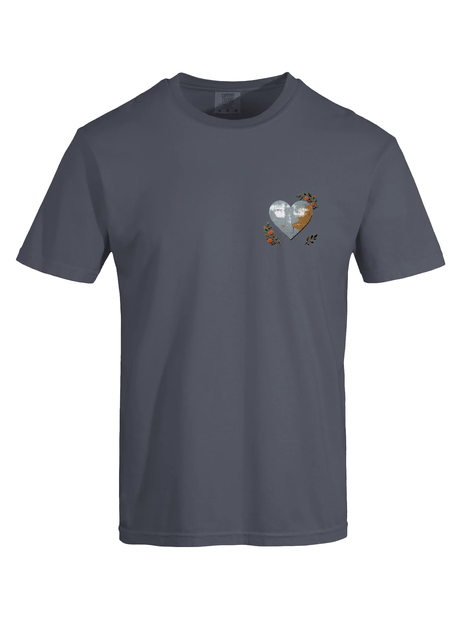 Steel Heart Embroidered Tee - California Dept. of Love product image (5)