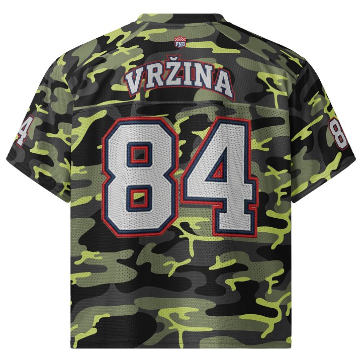 Crowned Camo All-Over Football Jersey product image (2)
