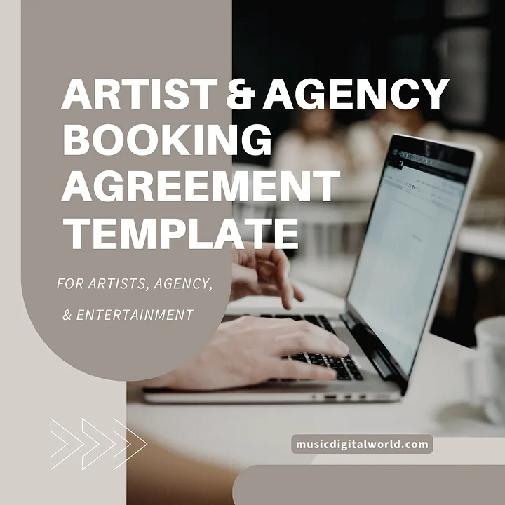 Artist Booking Agreement Template, Agency Authorization Form, Booking Agency Contract, Booking Agreement Template, Agency Forms product image (1)