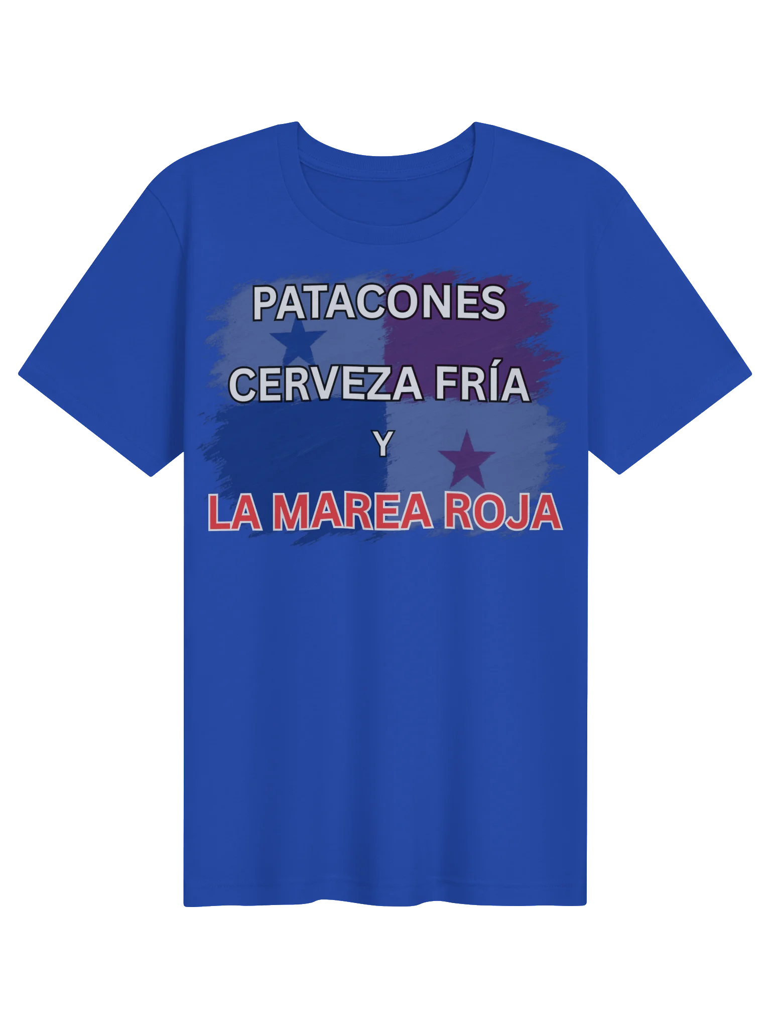 Patacones, Cerveza Fría y La Marea Roja | Panama Soccer Fan Shirt product image (31)
