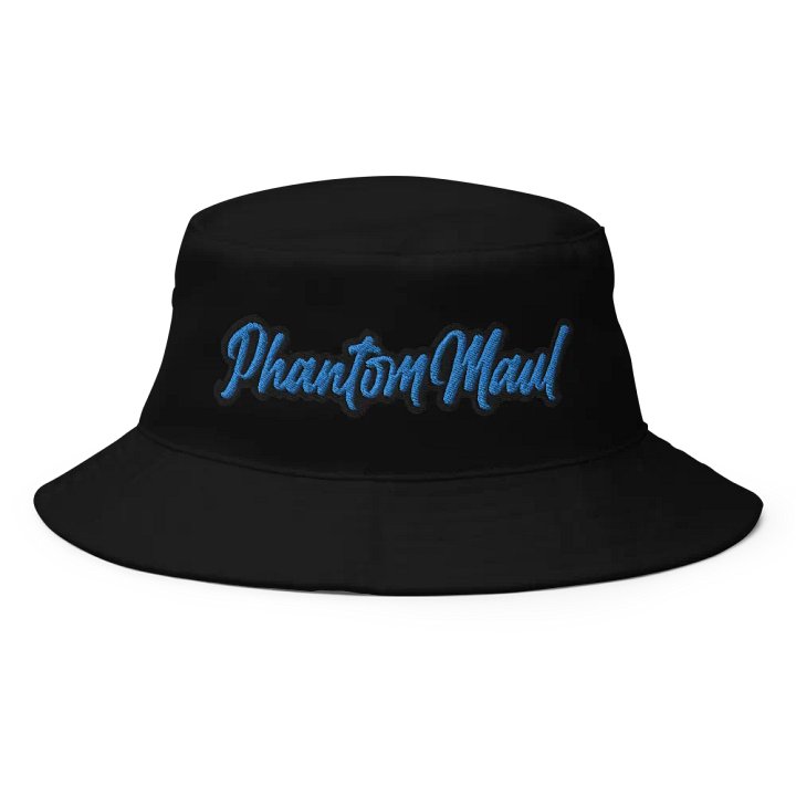 'PhantomMaul' Bucket Hat Blue Lettering product image (1)
