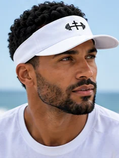 His House Flexfit Visor - White by His House