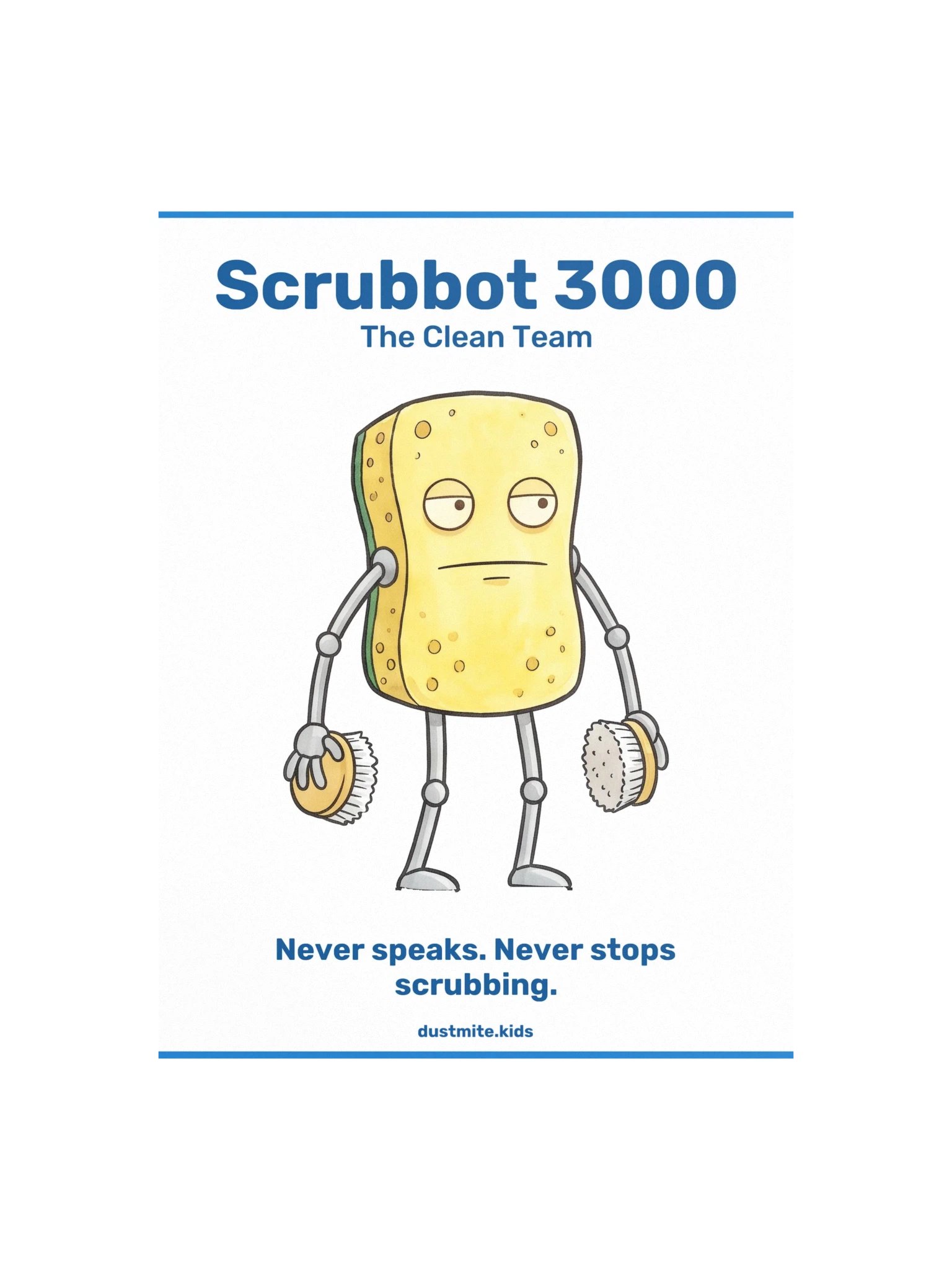 Scrubbot 3000 Poster product image (5)
