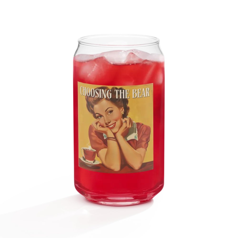 Choosing The Bear 2 Can-Shaped Glass product image (7)