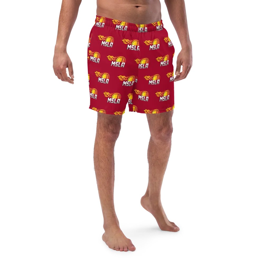 MSLA Red Swim Trunks product image (1)