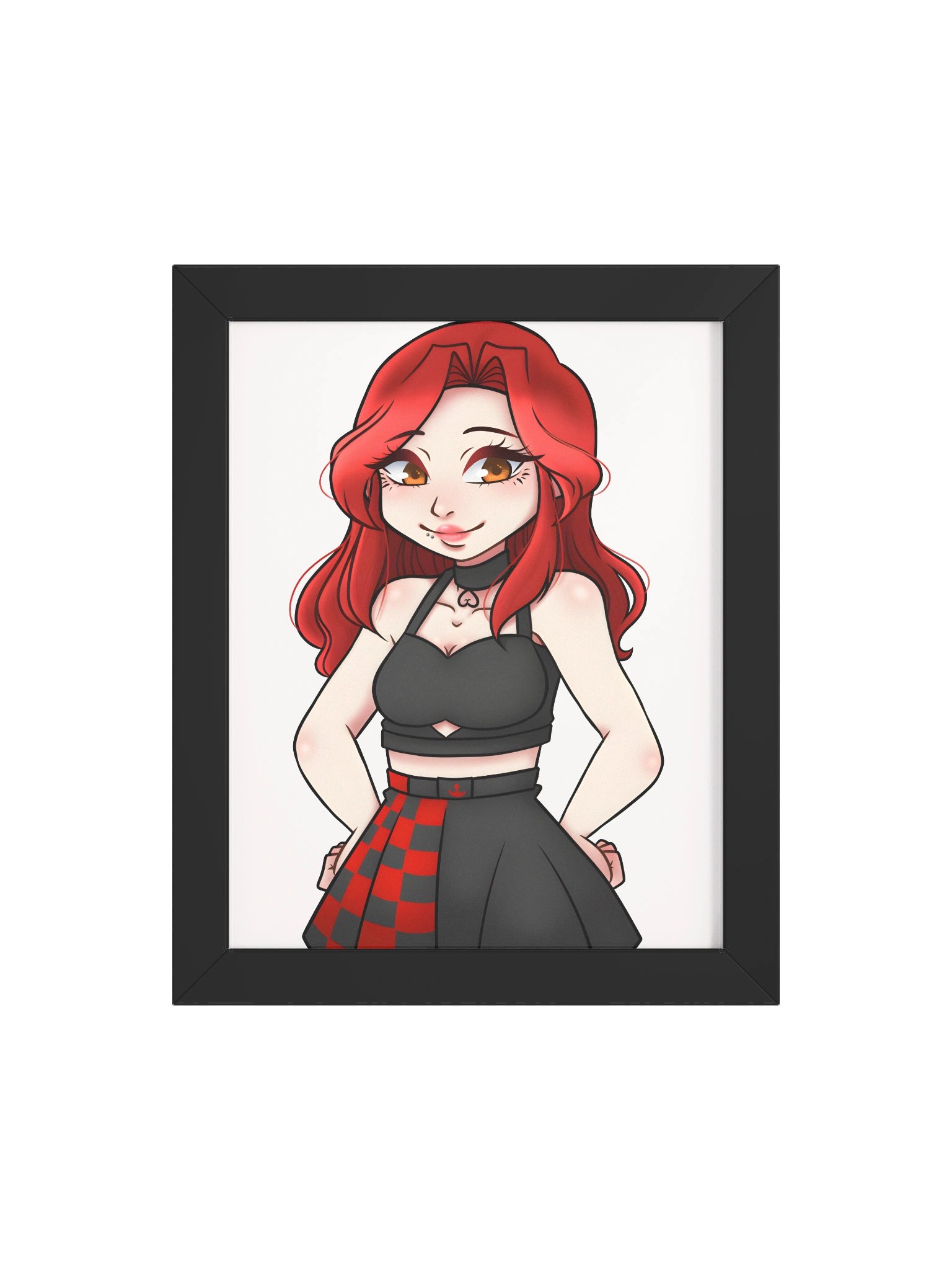 Framed Jihye Print by Golden Honor product image (22)